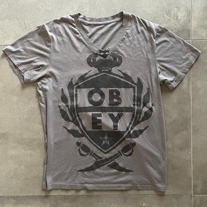 OBEY V-neck T-Shirt